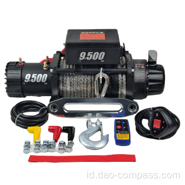 4x4 12V / 24V 9500lbs untuk winch listrik Jeep